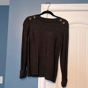 Pink Clover Grey Sweater